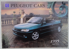 PEUGEOT Brochure 1995: 106,205,306,405,605. Cabriolet.Style.Quasar.Graduate. S16