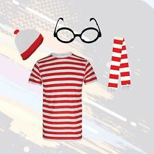 Kids Unisex Red & White