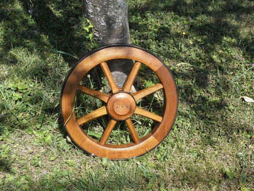 Wheel wheelbarrow wood cart - wood,