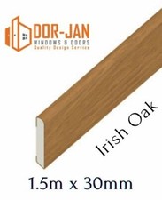 30mm Irish Oak UPVC Plastic