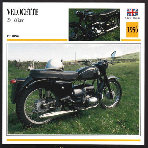 1956 velocette 200cc valiant - velocette,