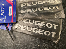 Genuine OE Peugeot Badge KIT