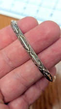 Intricate navajo silver ingot - intricate,