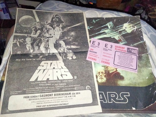 Vintage star wars cinema - vintage,