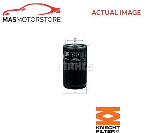 Engine fuel filter - filter, knecht