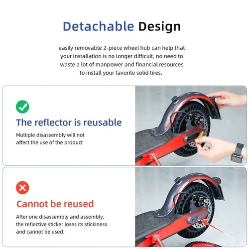 Reflective electric scooter - reflective,