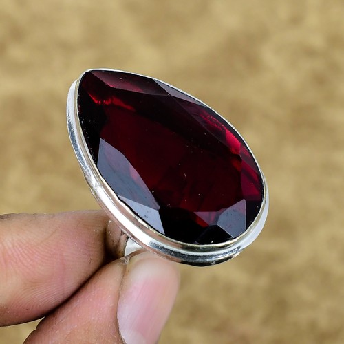 Natural mozambique garnet pear - mozambique,