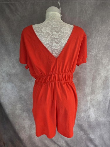 Primark red playsuit size uk - size, m