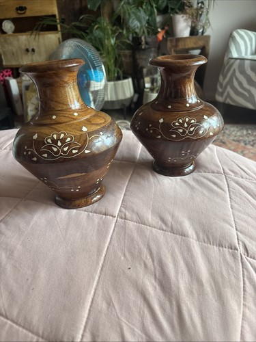 Vintage indian hand carved - indian,