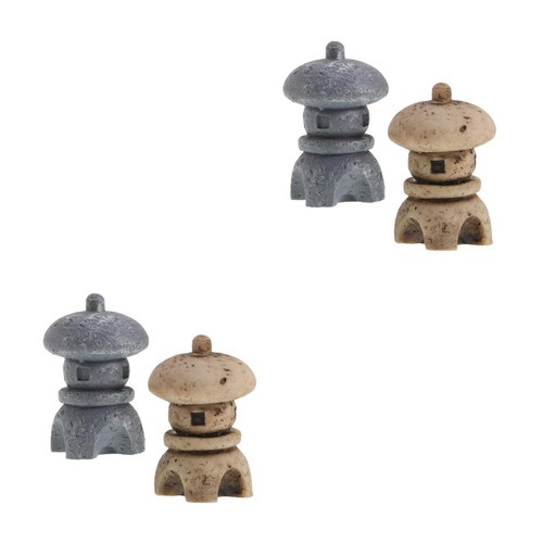 Pcs mini pagoda statues - pcs,