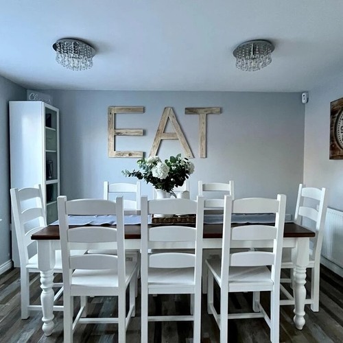 New 7ft farmhouse dining table - farmhouse,