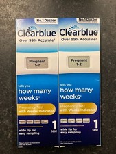 2 x CLEARBLUE PREGNANCY TEST