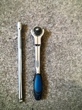 Halfords Laser High Speed 3/8 Ratchet Plus 240mm Extension Bar Ex Con