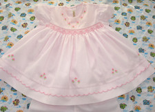 Floral  Smocked Baby Dress