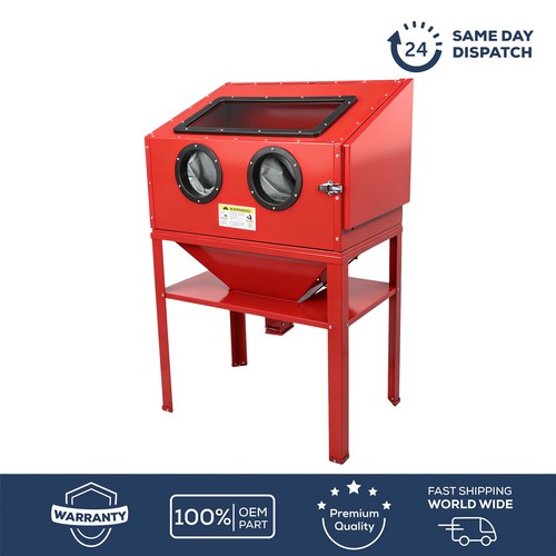 Sand blasting cabinet shot - sand,