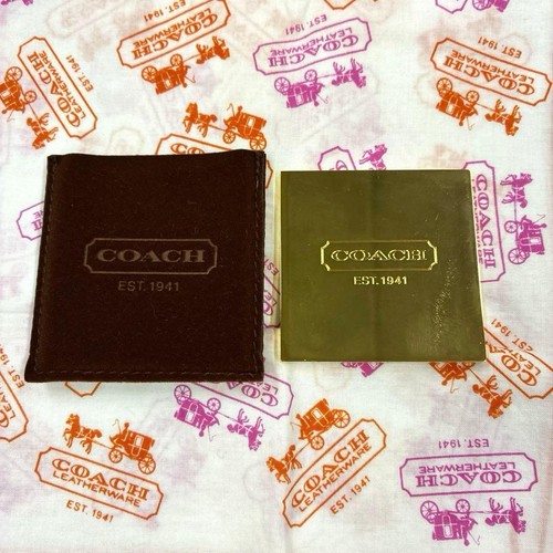 Coach novelty mirror - coach, brown