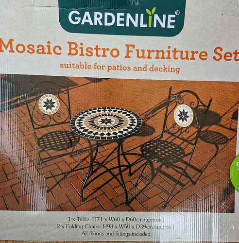 Gardenline mosaic bristo black - gardenline,