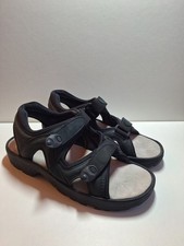 Mens St Michael From Marks And Spencer Brown Leather Sandals Size UK9