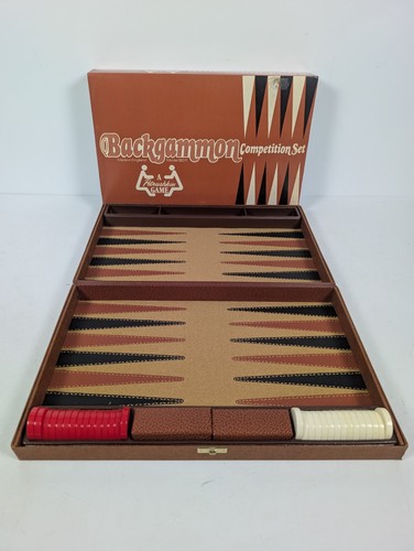 Vintage backgammon board game - backgammon,