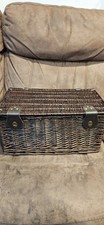 M&S Large Wicker Picnic Hamper