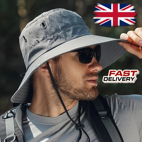 Mens sun hat - wide, brim