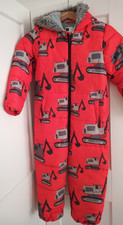 Kids Next Digger Themed Fleece Lined Boys Snow Suit Size 6-7 Years EU 122