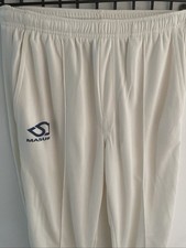 Masuri White Cricket Trouser- Men's XS
