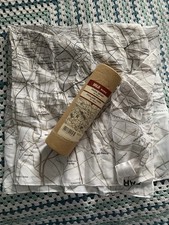 Ladies Paris Scarf - Map 90x90cm 100% Cotton