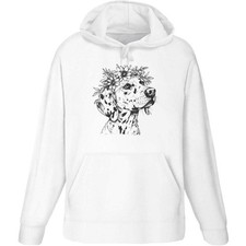 'Dalmation with Floral Crown'