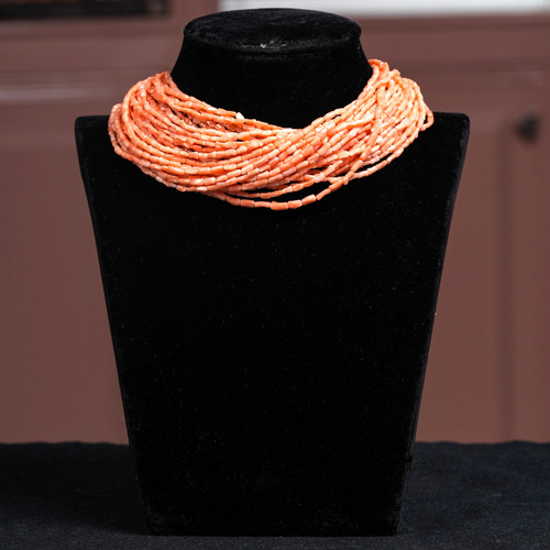 Natural shape pink coral - natural,