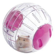 Glitter Hamster Ball Rosewood