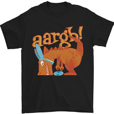 Easter Egg T-Rex as a Bunny Dinosaur Funny Mens T-Shirt 100% Cotton