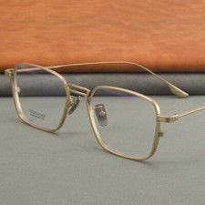 Vintage Japanese Men's Eyeglasses Frame Pure Titanium Handmade Spectacles