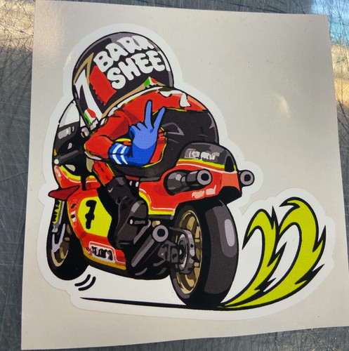 Barry sheene gp cartoon - barry,