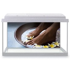 Fish Tank Background Pretty Foot Spa Soak Pedicure #51790