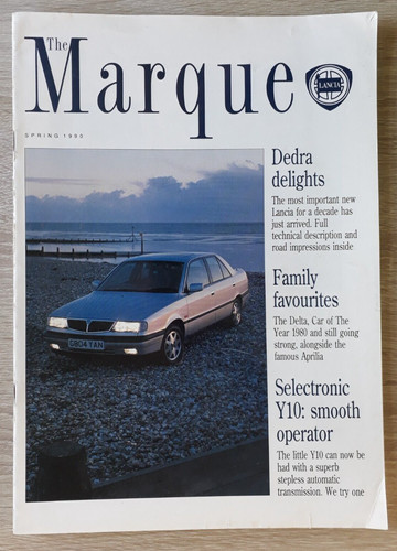 Lancia marque brochure - brochure, spring