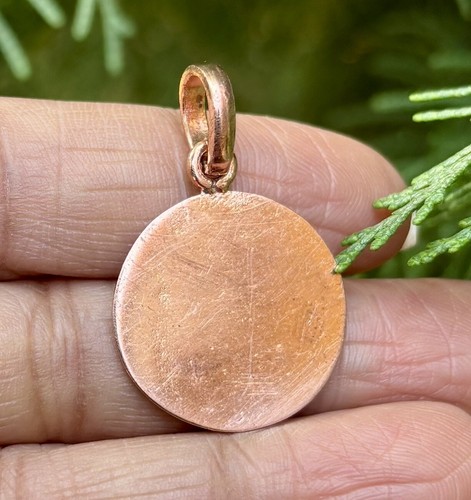 1pc pure copper - 1pc, circle