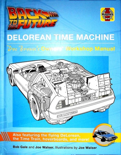 Back the future delorean - to,