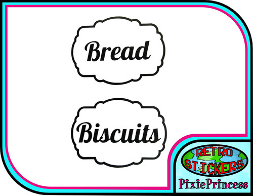 Bread biscuits kitchen jar - a,