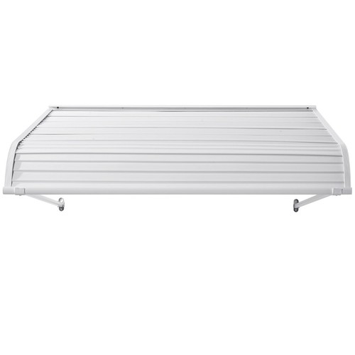 48x42in aluminum awning fixed - aluminum,