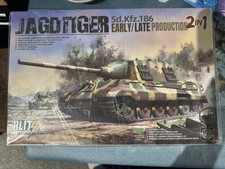 Blitz by Takom 8001 Jagdtiger Sd.Kfz.186 German WWII 1/35 Scale Plastic Kit T48P