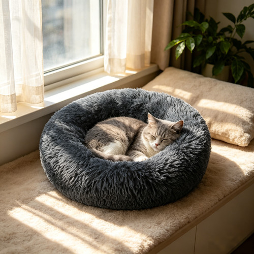 Dog bed donut - dog, soft