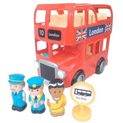 Elc happyland london bus set - happyland,