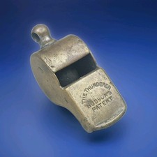 Vintage The Thunderer HUDSON Patent Whistle