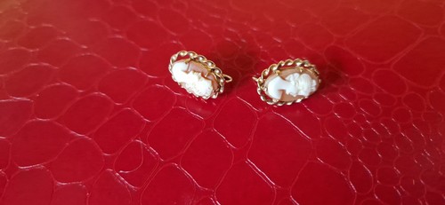 9ct gold vintage cameo