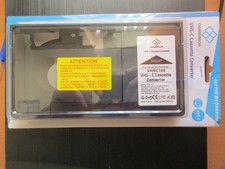 VHS to VHSC Tape Converter Player VHS-C Tapes Cassette VCR Motorized Adapter New