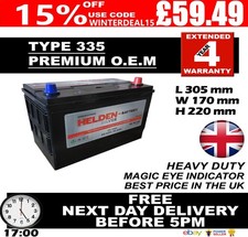12V Car Battery Heavy Duty