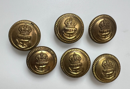 Royal navy officers buttons - 6,
