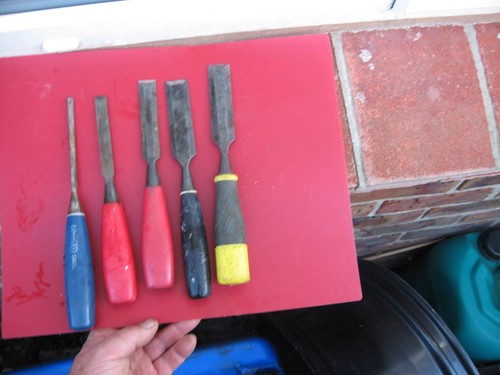 Carpenters tools footprint - 5x,