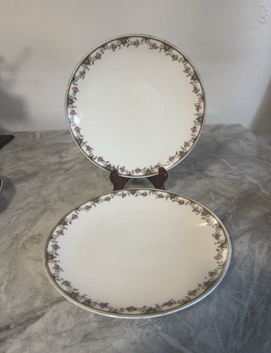 Antique dinner plated - antique,